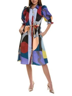 Hutch Lawrence Puff Sleeve Shirtdress M
